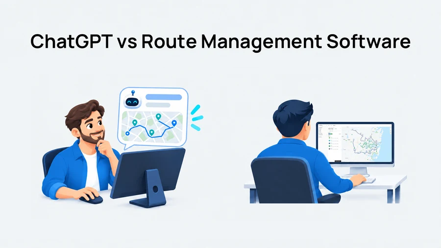 ChatGPT Route Planning vs. iDirect: How Delivery Teams Can Choose